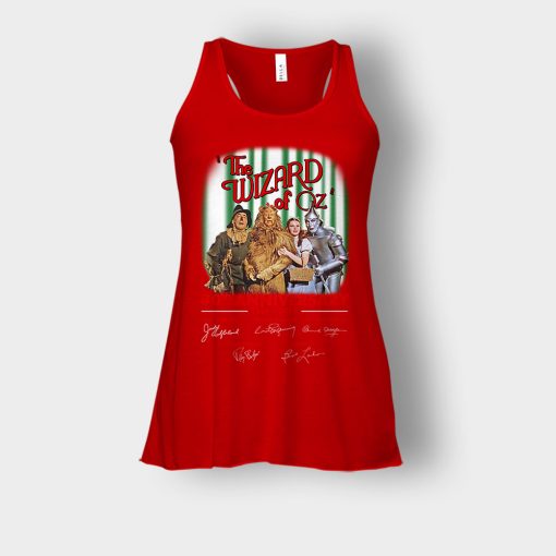 The-Wizard-of-OZ-80th-Anniversary-Signatures-Bella-Womens-Flowy-Tank-Red