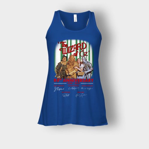 The-Wizard-of-OZ-80th-Anniversary-Signatures-Bella-Womens-Flowy-Tank-Royal