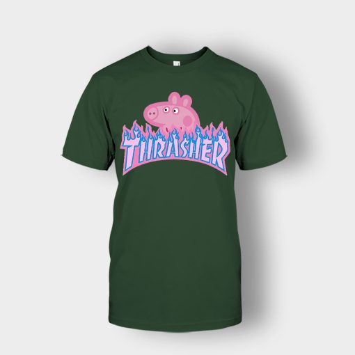 Thrasher-Peppa-Pig-Unisex-T-Shirt-Forest