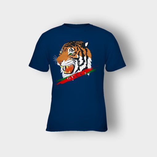 Tiger-Gucci-Art-Hypebeast-Inspired-Kids-T-Shirt-Navy