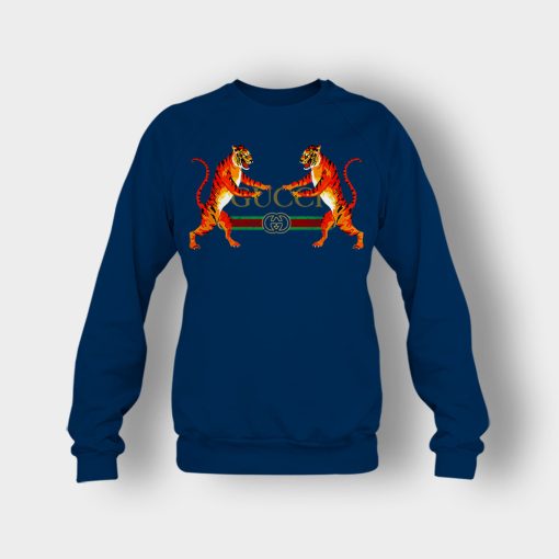 Tiger-Gucci-Art-Inspired-Crewneck-Sweatshirt-Navy