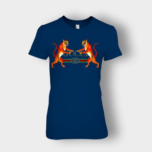 Tiger-Gucci-Art-Inspired-Ladies-T-Shirt-Navy