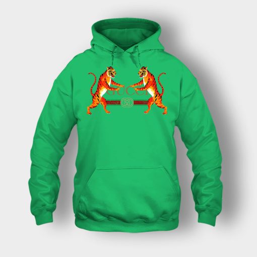 Tiger-Gucci-Art-Inspired-Unisex-Hoodie-Irish-Green