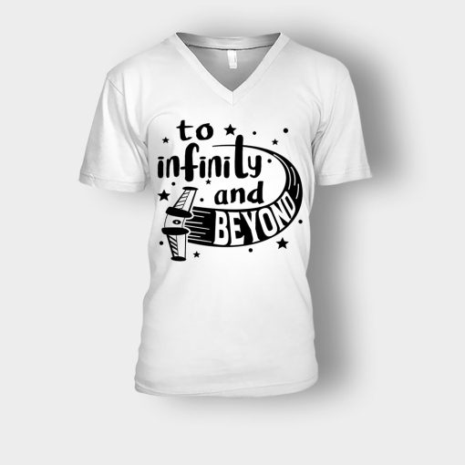 To-Infinity-and-Beyond-Disney-Toy-Story-Inspired-Unisex-V-Neck-T-Shirt-White