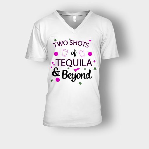 Two-Shots-of-Tequila-and-Beyond-Disney-Toy-Story-Unisex-V-Neck-T-Shirt-White