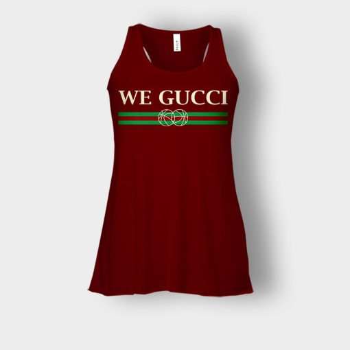 We-Gucci-Inspired-Bella-Womens-Flowy-Tank-Maroon