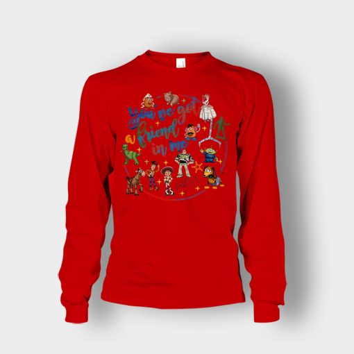 Youve-Got-A-Friend-Disney-Toy-Story-Inspired-Unisex-Long-Sleeve-Red