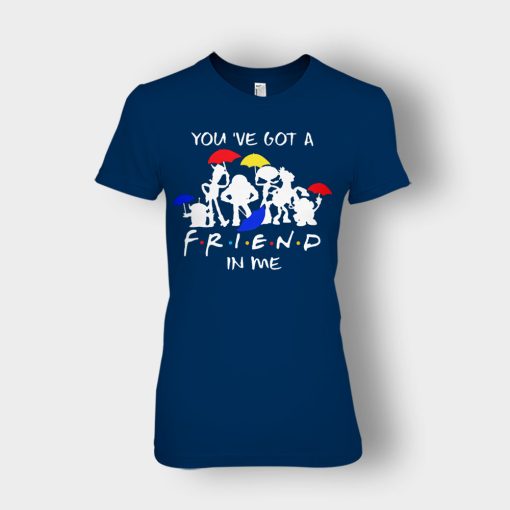 Youve-Got-A-Friend-Disney-Toy-Story-Ladies-T-Shirt-Navy