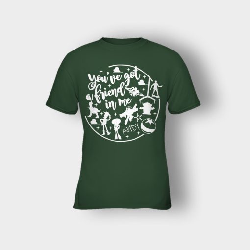 Youve-Got-A-Friend-In-Me-Ink-Disney-Toy-Story-Kids-T-Shirt-Forest