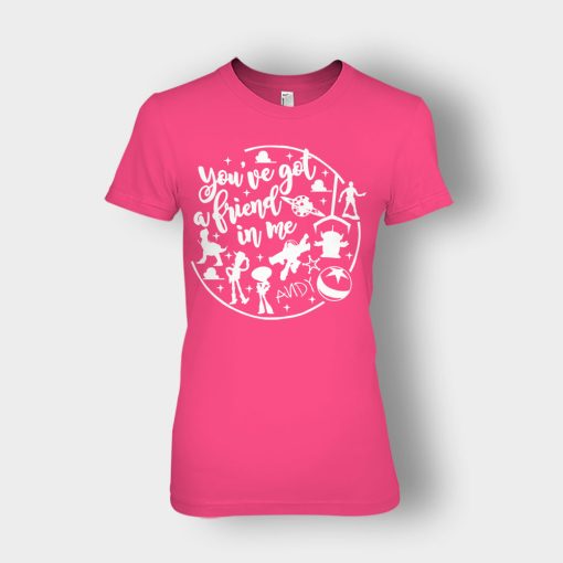 Youve-Got-A-Friend-In-Me-Ink-Disney-Toy-Story-Ladies-T-Shirt-Heliconia