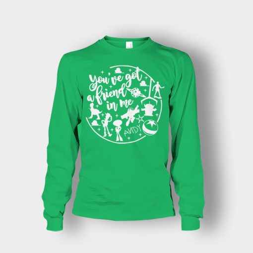 Youve-Got-A-Friend-In-Me-Ink-Disney-Toy-Story-Unisex-Long-Sleeve-Irish-Green