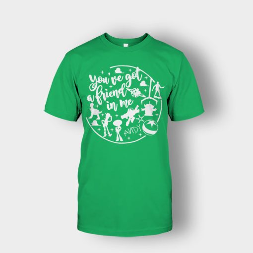 Youve-Got-A-Friend-In-Me-Ink-Disney-Toy-Story-Unisex-T-Shirt-Irish-Green
