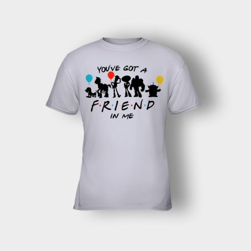Youve-Got-Friends-In-Me-Disney-Toy-Story-Kids-T-Shirt-Sport-Grey