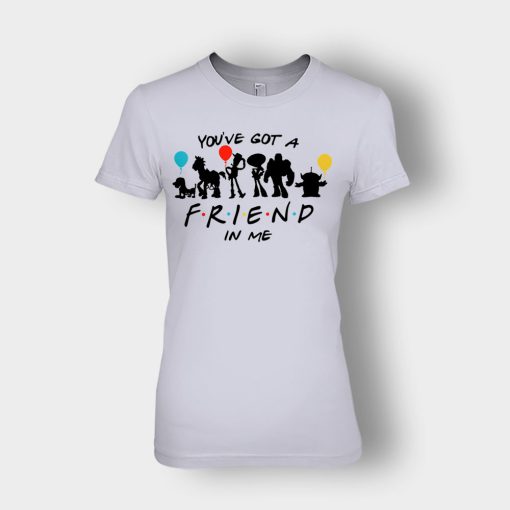 Youve-Got-Friends-In-Me-Disney-Toy-Story-Ladies-T-Shirt-Sport-Grey