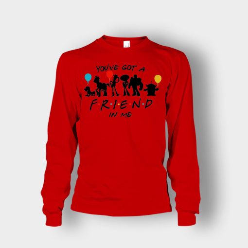 Youve-Got-Friends-In-Me-Disney-Toy-Story-Unisex-Long-Sleeve-Red