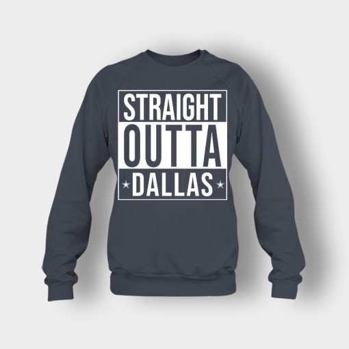 allas-Cowboys-T-Shirt-Straight-Outta-Dallas-Crewneck-Sweatshirt-Dark-Heather