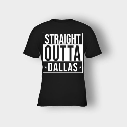 allas-Cowboys-T-Shirt-Straight-Outta-Dallas-Kids-T-Shirt-Black