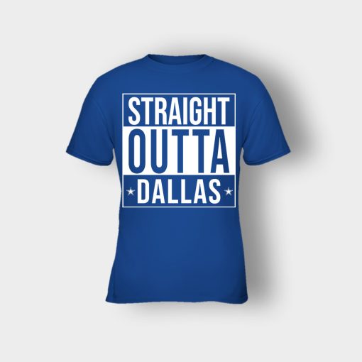 allas-Cowboys-T-Shirt-Straight-Outta-Dallas-Kids-T-Shirt-Royal