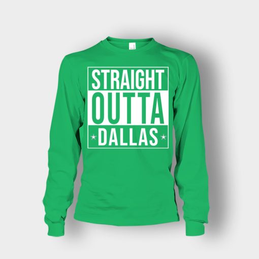 allas-Cowboys-T-Shirt-Straight-Outta-Dallas-Unisex-Long-Sleeve-Irish-Green