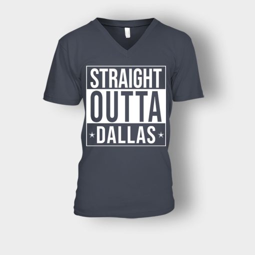 allas-Cowboys-T-Shirt-Straight-Outta-Dallas-Unisex-V-Neck-T-Shirt-Dark-Heather