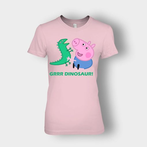 dinosaur-peppa-pig-best-friends-Ladies-T-Shirt-Light-Pink